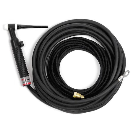 TIG Torch Kit,A-200V,25 ft.,2PC,Rubber