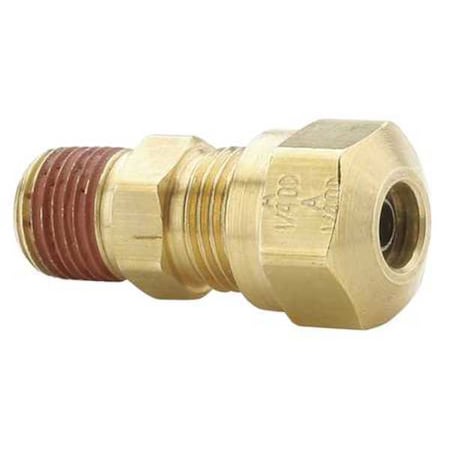 Strt, Brass, Comp. 5/8 in, MNPT 1/2 in
