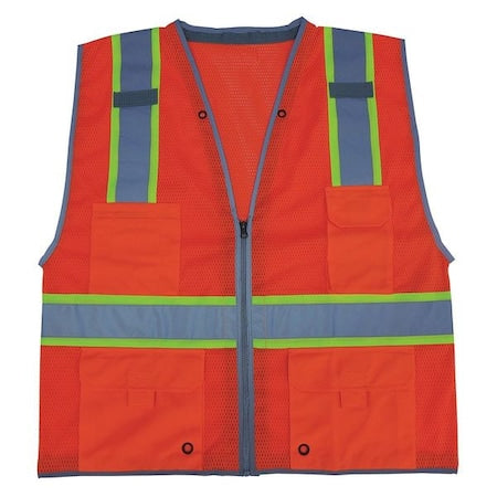Medium Class 2 High Visibility Vest, Orange