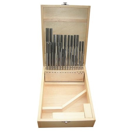 Chucking Reamer Sets,1/16In- 1/2In,29pc