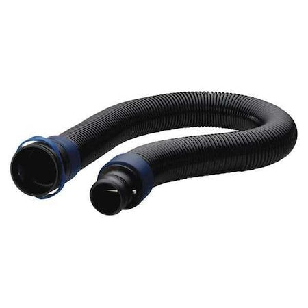 Length Adjusting Breathing Tube, For Use With Versaflo PAPR, Quick Release Swivel Connection, Black