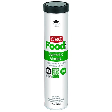 14 oz. Clear Synthetic Food Grade Grease Cartridge