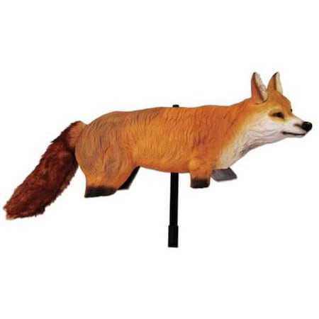 Fox, 3-D,2 lb.,Poly Rubber
