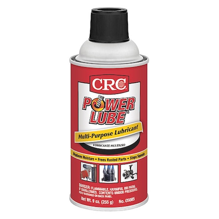 Multipurpose Lubricant, 12 oz., Aerosol Can, Petroleum Distillates, Amber