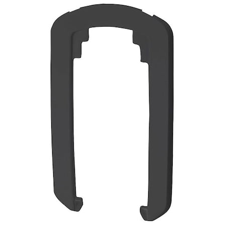 TRUE FIT Wall Plate for ADX-12 Dispenser, Black, PK12
