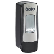 ADX-7 700mL Foam Soap Dispenser, Push-Style, Chrome/Black