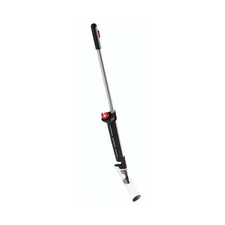 Pulse Mop, Hook-and-Loop Connection, Black, Microfiber