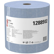 WypAll Power Clean X90 Ultra Duty Cloths (12889), Wipes Jumbo Roll, Blue Denim, 1 Roll /Case