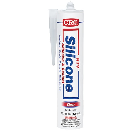 General Purpose Gasket Sealant, 10.1 oz, Clear, Temp Range -70 to 400 Degrees F