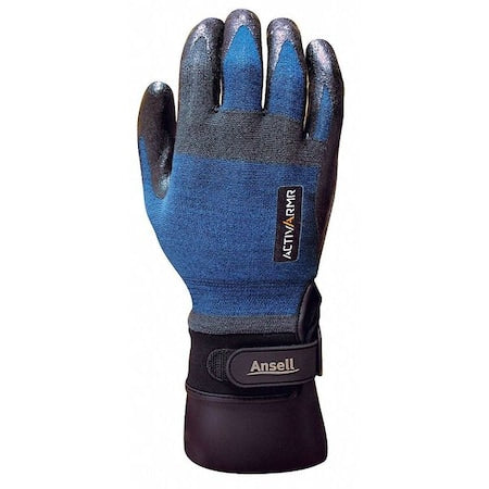 Cut-Resistant Coated Gloves, Cut Level A3 ,Dipped ,Polyurethane ,Sandy ,11 1 PR