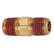 Reducing Nipple Brass Reducing Nipple, 3/8 in Male NPT X 1/8 in Male NPT
