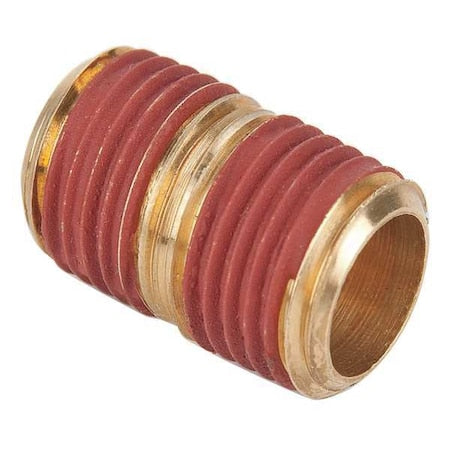 3/4" MNPT x 1-5/16" TBE Brass Close Pipe Nipple