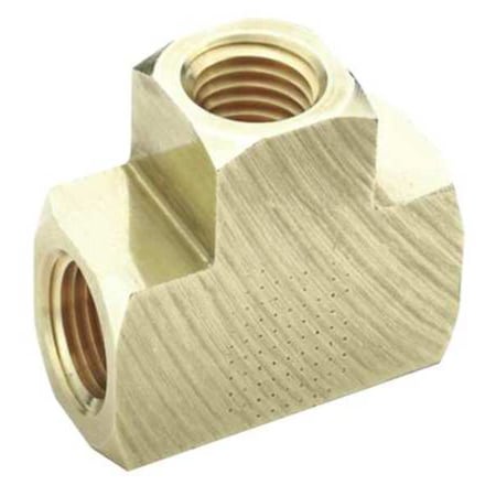 Extruded Tee Brass Dryseal Pipe Fitting, 3/8 in Female NPT X 3/8 in Female NPT