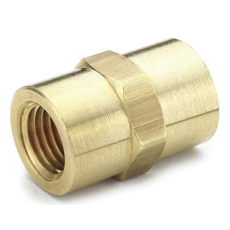 Coupling Brass Dryseal Pipe Fitting, 1/8 in Female NPT X 1/8 in Female NPT