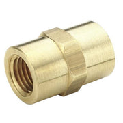 Coupling Brass Dryseal Pipe Fitting, 3/8 in Female NPT X 3/8 in Female NPT