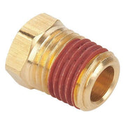 Brass Hex Head Plug, MNPT, 3/8" Pipe Size