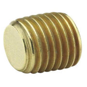 Brass Countersink Plug, MNPT, 1/4" Pipe Size