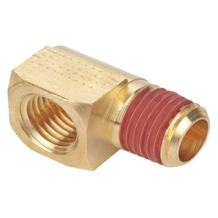 90 Degree Extruded Street Elbow Brass Extruded Street Elbow, 90 Degrees, 1/8 in Female NPT X 1/8 in