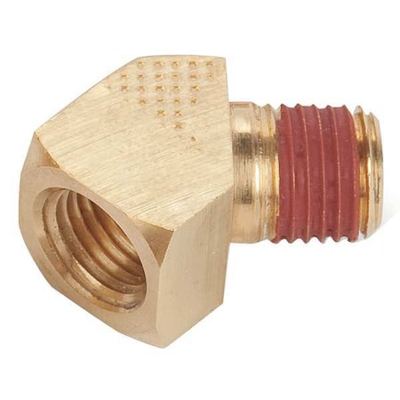 45 Degree Street Elbow Brass Street Elbow, 45 Degrees, 1/2 in Female NPT X 1/2 in Male NPT