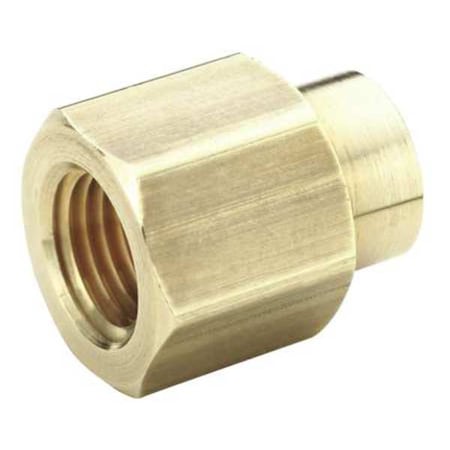 Reducing Coupling Brass Dryseal Pipe Fitting, 1/4 in Female NPT X 1/8 in Female NPT