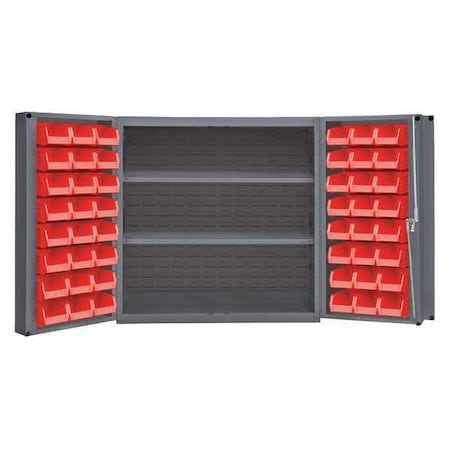 Heavy Duty Bin Cabinet, 36 in H