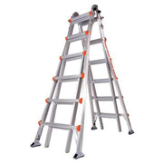 Multipurpose Ladder, 23 ft, Aluminum, 300 lb Load Capacity