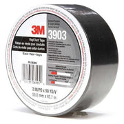 Duct Tape, Black, 50 yd L, 2 in W