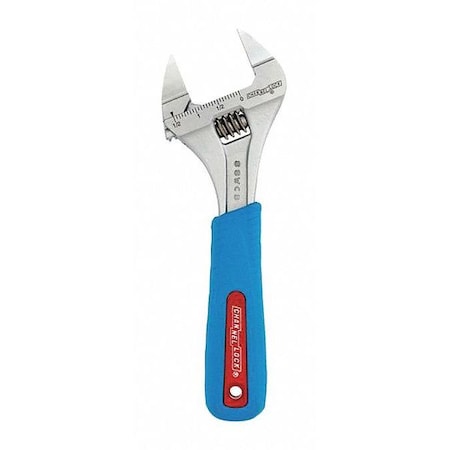Wrench,Adjustable,Slim Jaw,8"