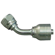 Hose Fitting, Crimp, Metric, 45, 3/8, M22X1.5