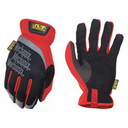 FastFit(R) Mechanics Gloves, Synthetic Leather Palm, TrekDry Back, 11, Red
