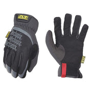 Mechanics Gloves, FastFit, Synthetic Leather, TrekDry, Padded Spandex Knuckles, Black, S, 1 Pair