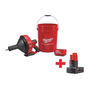 M12 Drain Snake w/ 5/16" Cable + M12 XC 4.0 Battery Pack