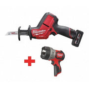 M12 FUEL HACKZALL Recip Saw Kit + M12 Spot Light