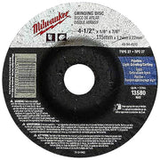 4-1/2" x 1/4" x 7/8" Grinding Wheel (Type 27)