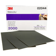 Abrasive Sheet,5-1/2" x 9,2000 Grit