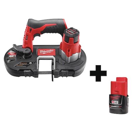 M12 Sub-Compact Band Saw + M12 CP2.0 Battery