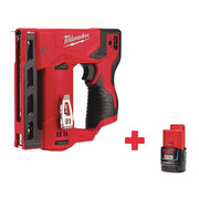 M12 3/8" Crown Stapler + M12 CP2.0 Battery