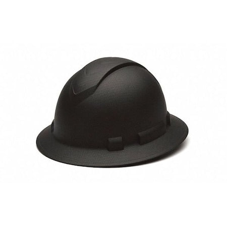 Hard Hat, ABS, 4 Point Ratchet, Black