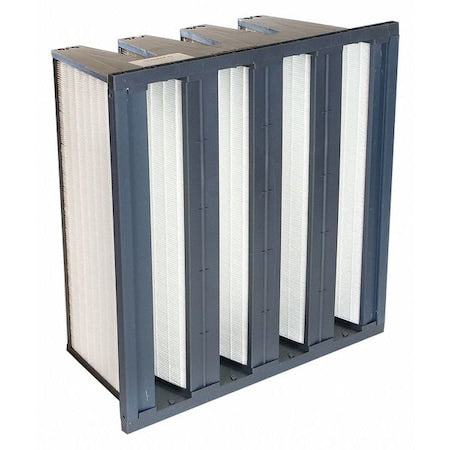 MiniPleat Filter, 4V, MERV12, 20"x24"x12"