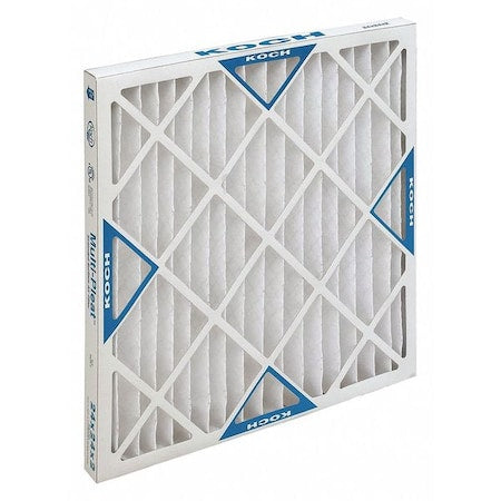 16x25x2 Pleated Air Filter, High Capacity, Synthetic, MERV 11