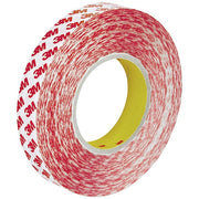 Film Tape, 1 in W, 54 3/4 yd L, 8 mil, Polyester Film, Double-Sided, 10 PK