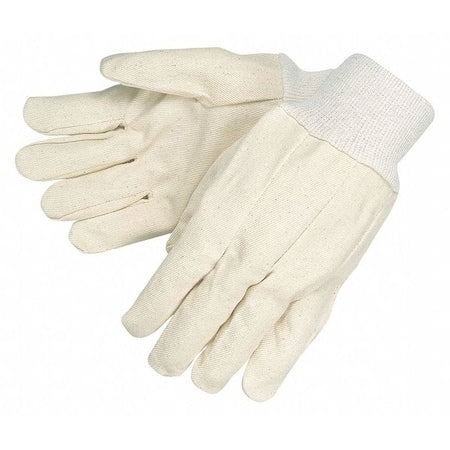 Knit Gloves, Back: Natural, Large, 1 PR