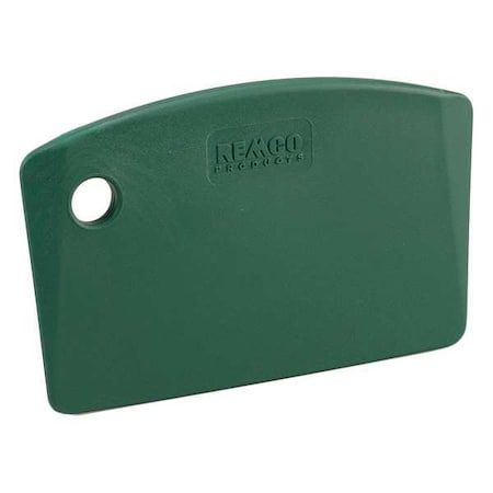 Mini Bench Scraper,5-1/2 x3-1/2,MD Grn