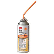 Fire Block Sealant, Orange, Polyurethane Foam, Non-Slump, 12 oz Aerosol