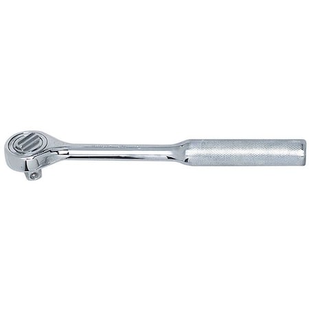 1/2" Drive 45 Geared Teeth Ratchet,Knurled Grip,1/2" Drive,10-1/4"