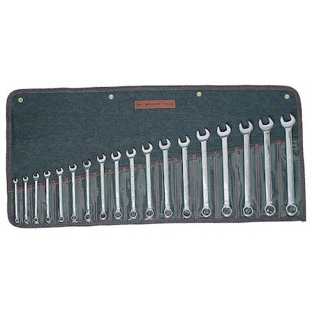 Combo Wrench Set,MET,12 Point,18 pcs.