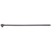 3/4" Drive 45 Geared Teeth Knurled Ratchet,3/4" Drive,42" L,Black