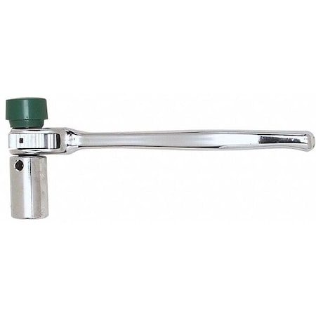 1/2" Drive 30 Geared Teeth Scaffold Ratchet,7/8" Socket,Single Pawl