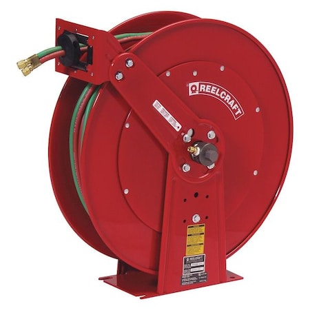 Gas Welding Hose Reel,3/8 x 50ft.