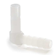 Tube Elbow Barb Connector, 3/8 in Tube Size, natural